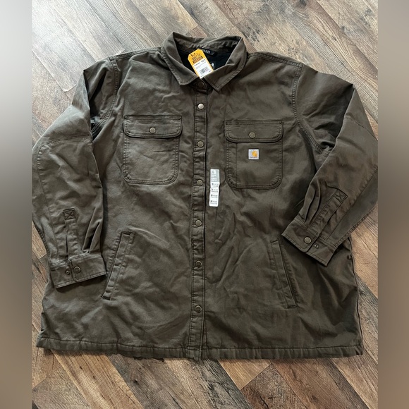 Carhartt Canvas Fleeced Lined Jacket - Picture 2 of 5